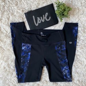 Gap Fit Sculpt Compression Leggings 💗 Black & Blue